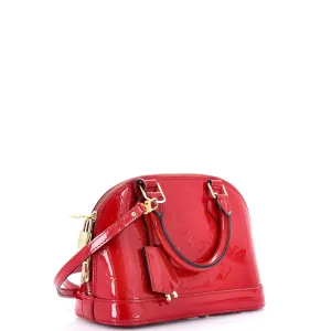 Alma Handbag Monogram Vernis BB