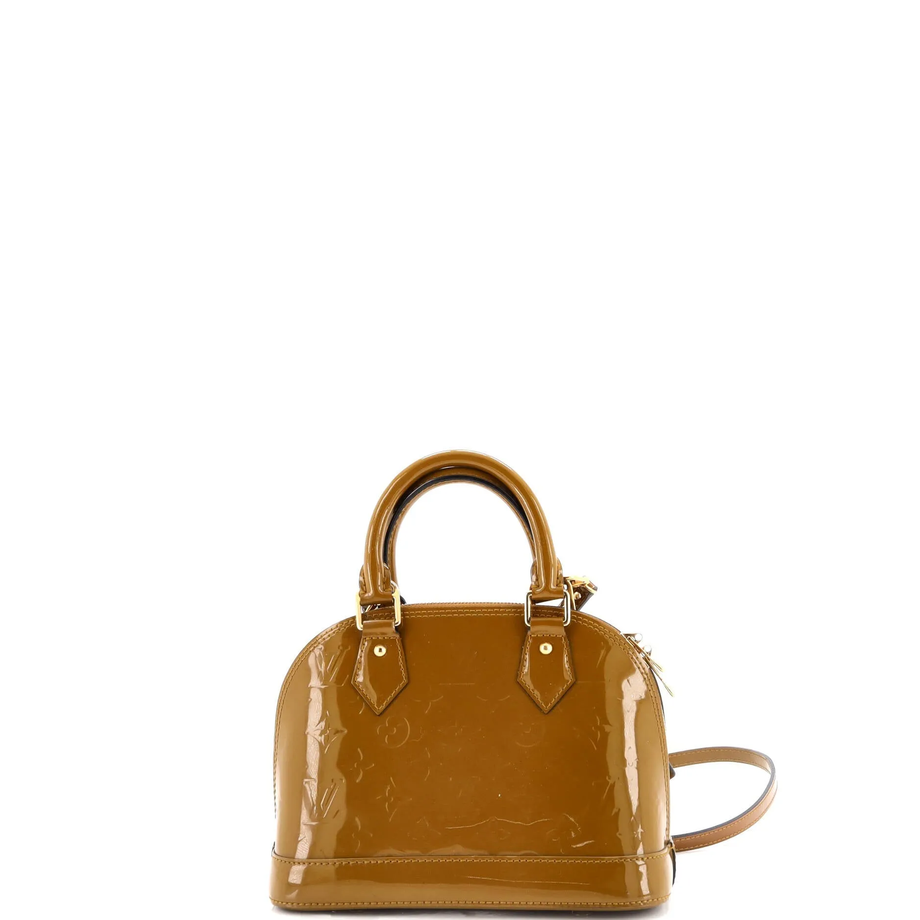 Alma Handbag Monogram Vernis BB
