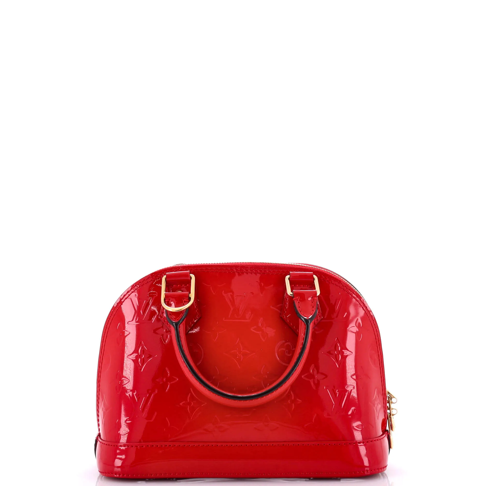 Alma Handbag Monogram Vernis BB