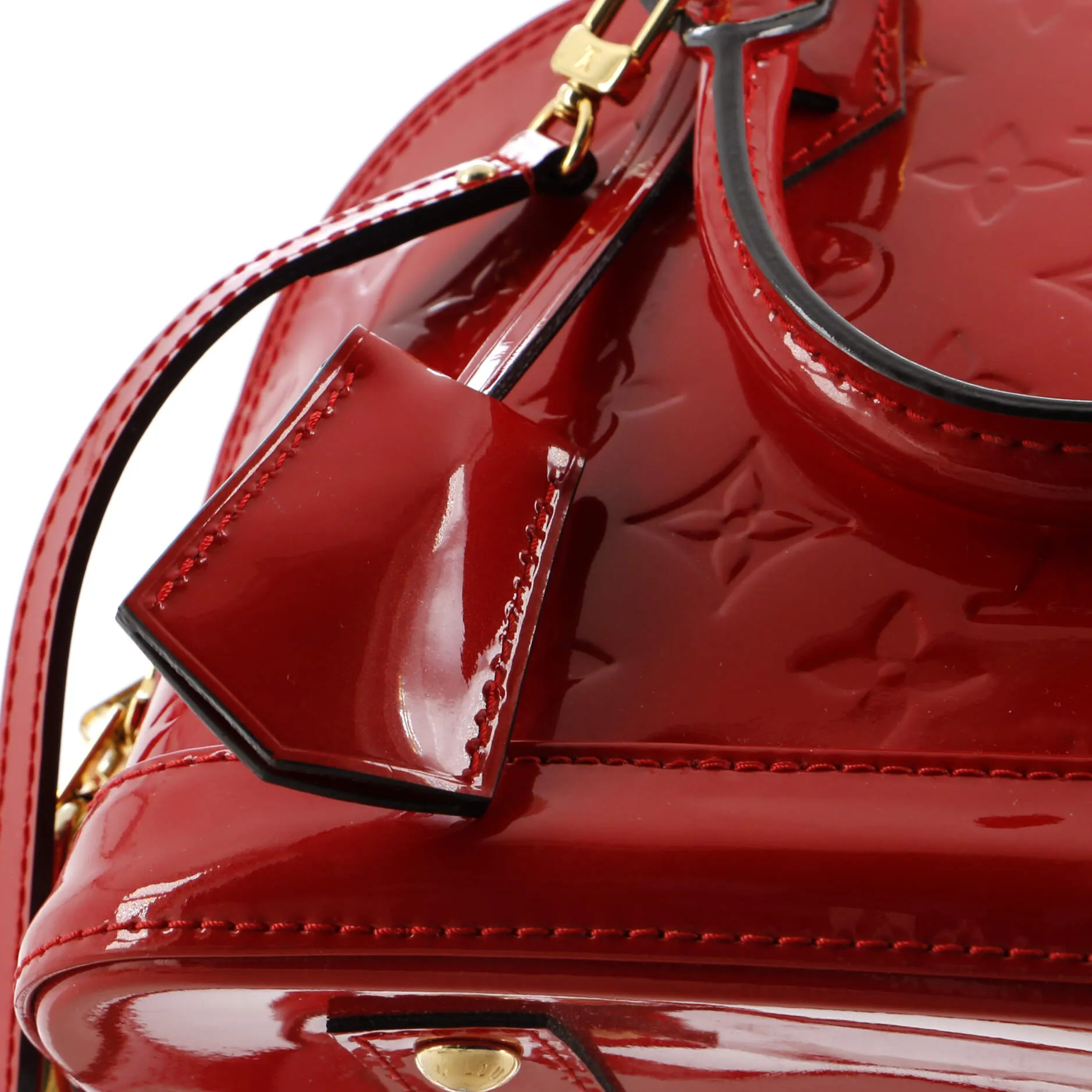Alma Handbag Monogram Vernis BB