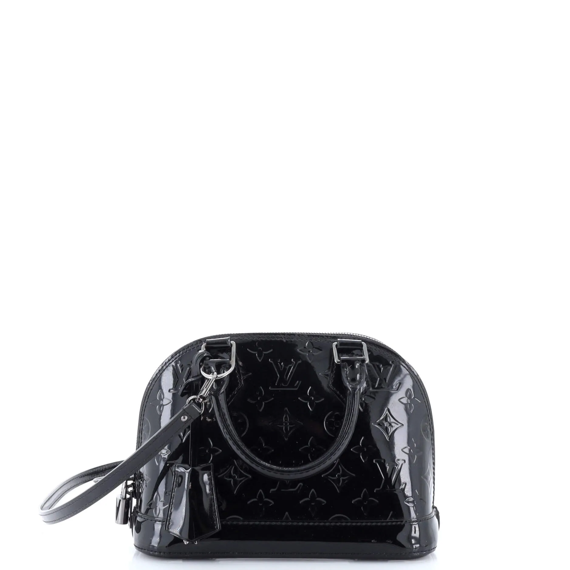 Alma Handbag Monogram Vernis BB