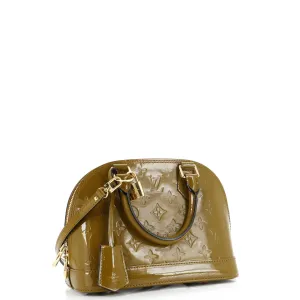Alma Handbag Monogram Vernis BB
