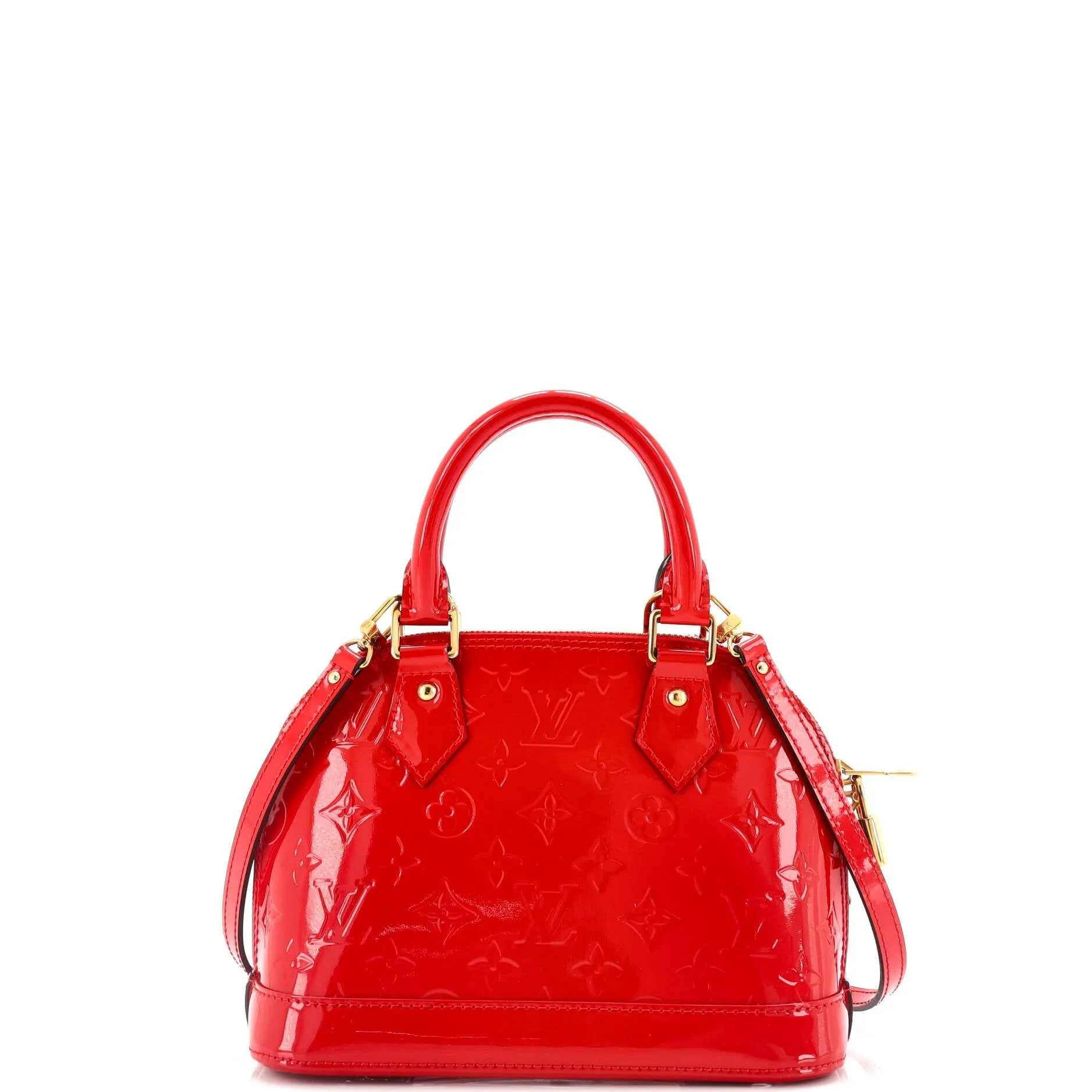 Alma Handbag Monogram Vernis BB
