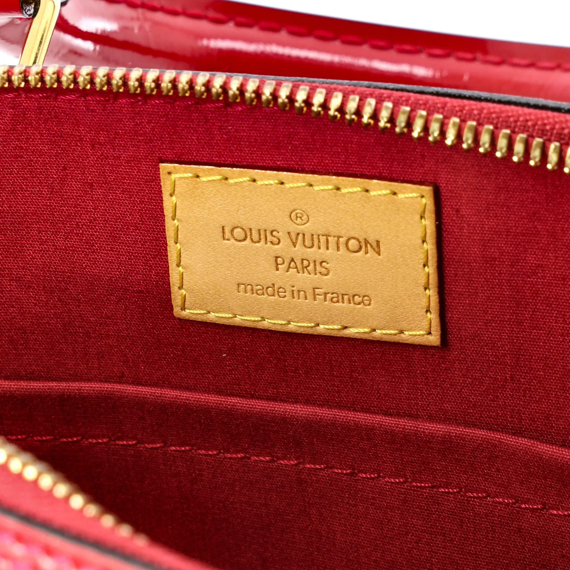 Alma Handbag Monogram Vernis BB