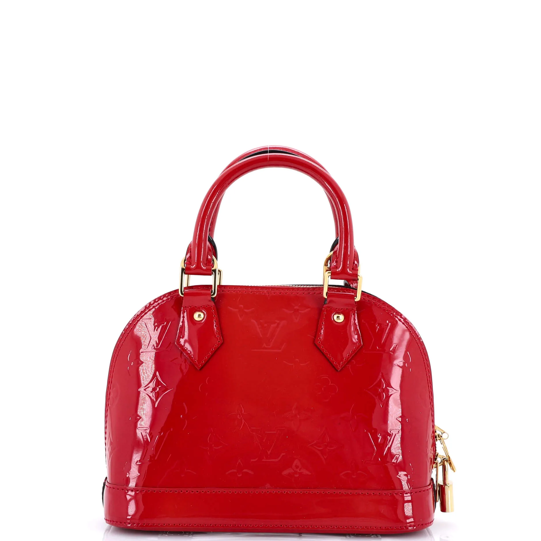 Alma Handbag Monogram Vernis BB