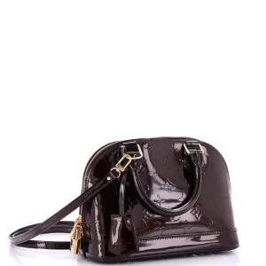 Alma Handbag Monogram Vernis BB