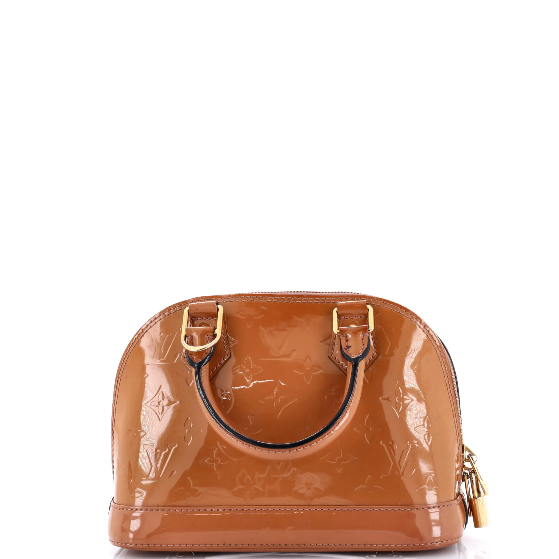 Alma Handbag Monogram Vernis BB