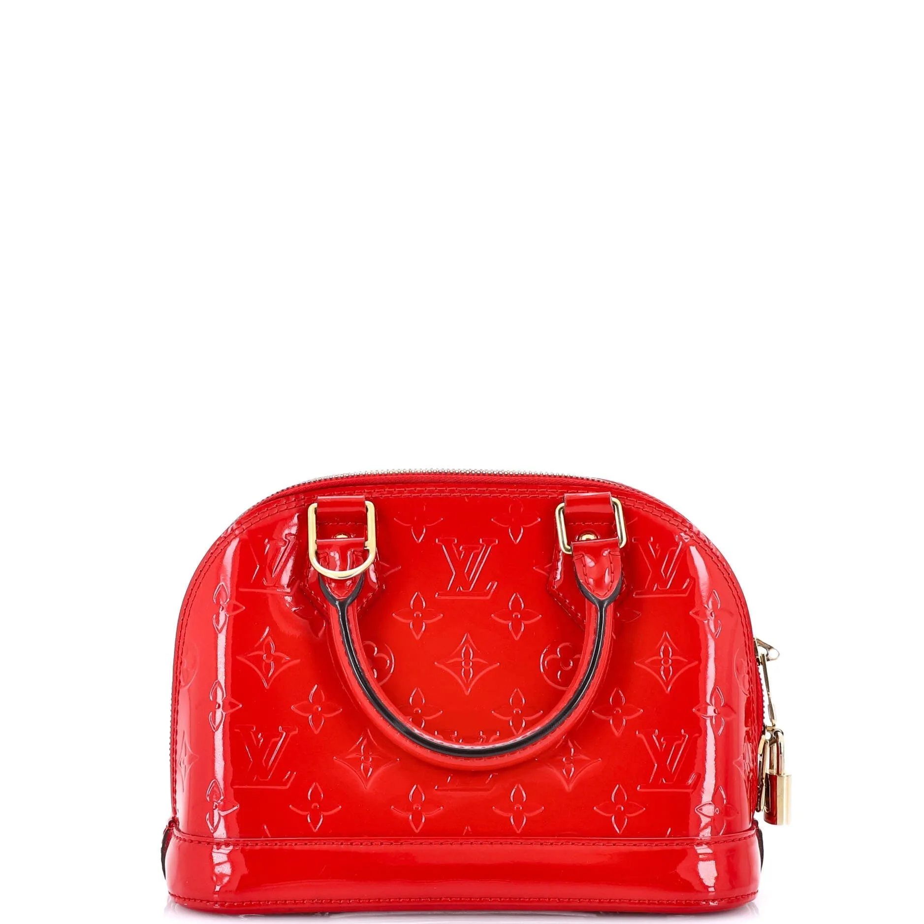 Alma Handbag Monogram Vernis BB