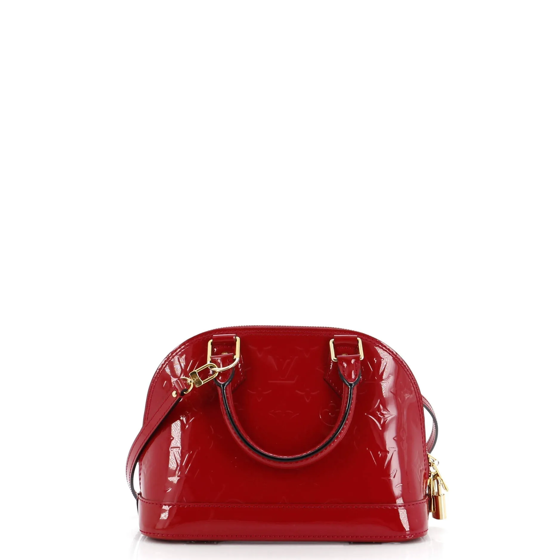 Alma Handbag Monogram Vernis BB