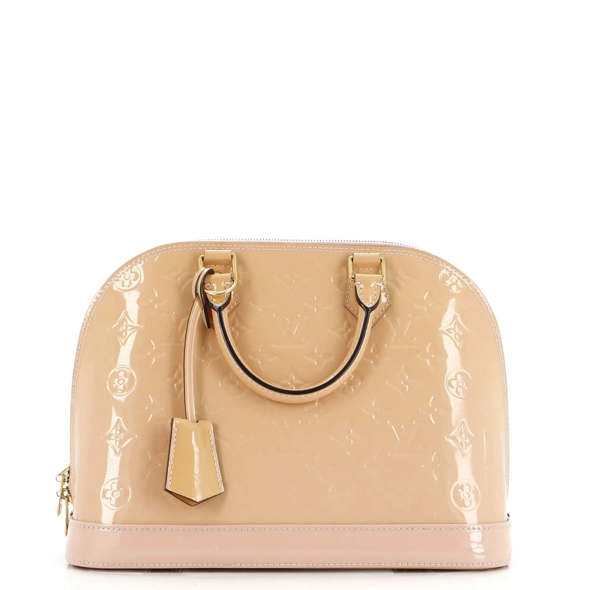 Alma Handbag Monogram Vernis BB