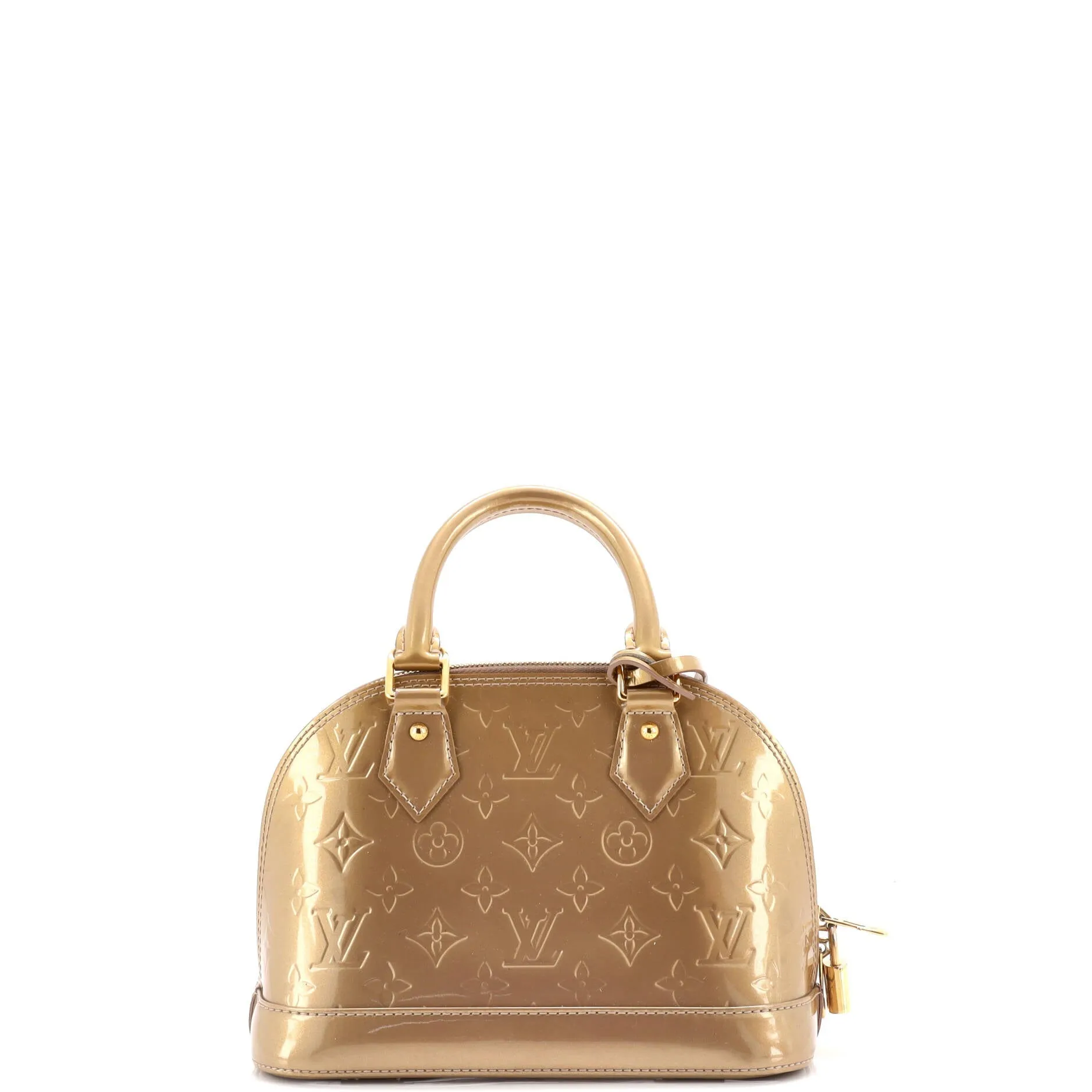 Alma Handbag Monogram Vernis BB