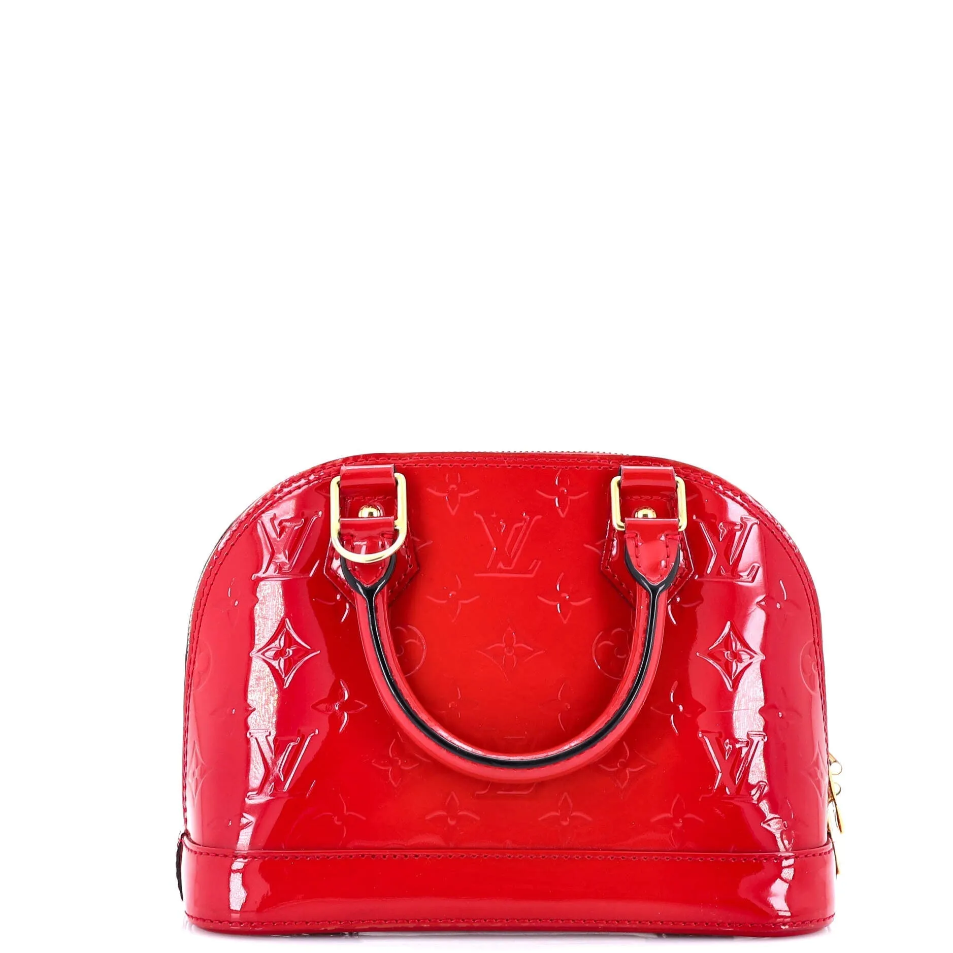 Alma Handbag Monogram Vernis BB