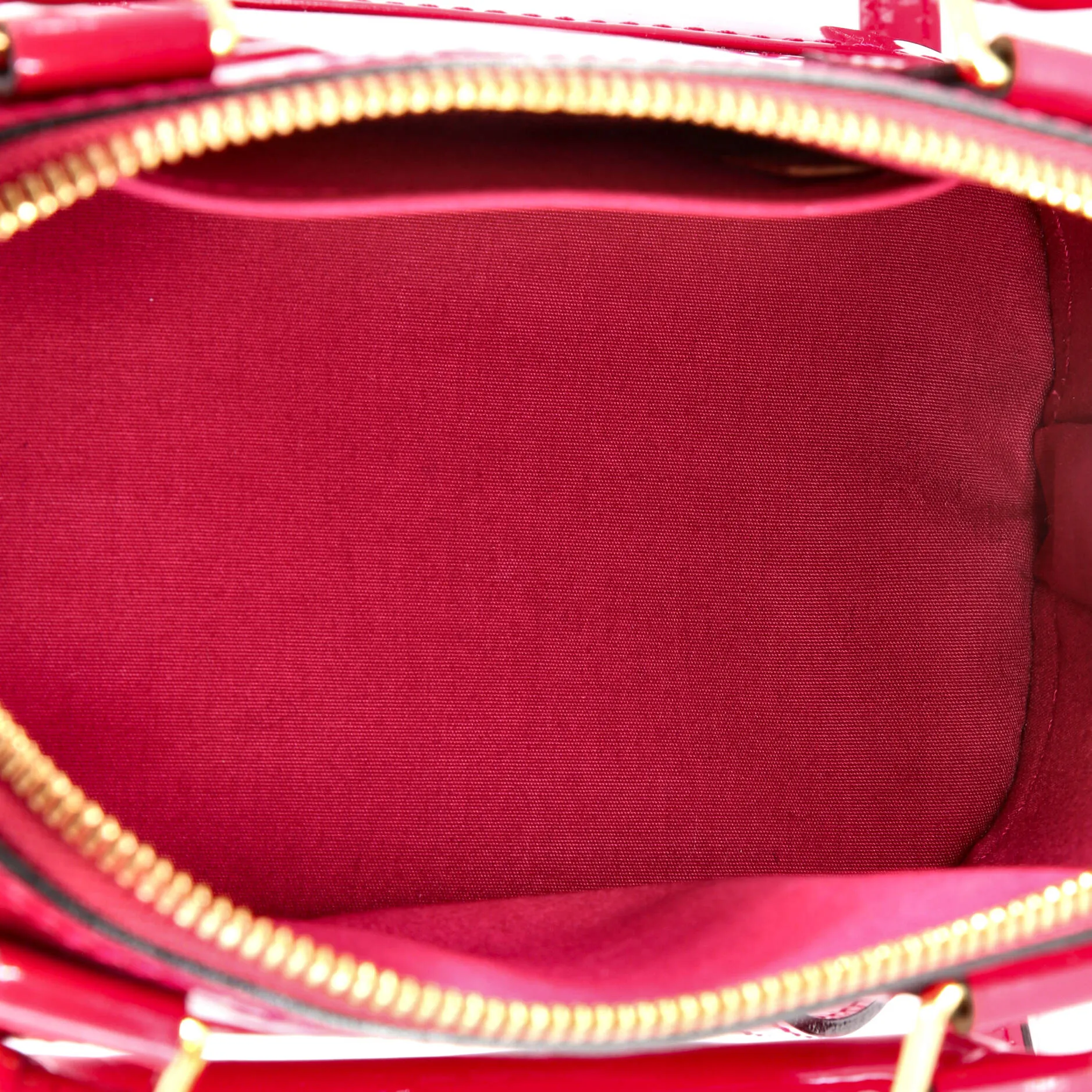 Alma Handbag Monogram Vernis BB