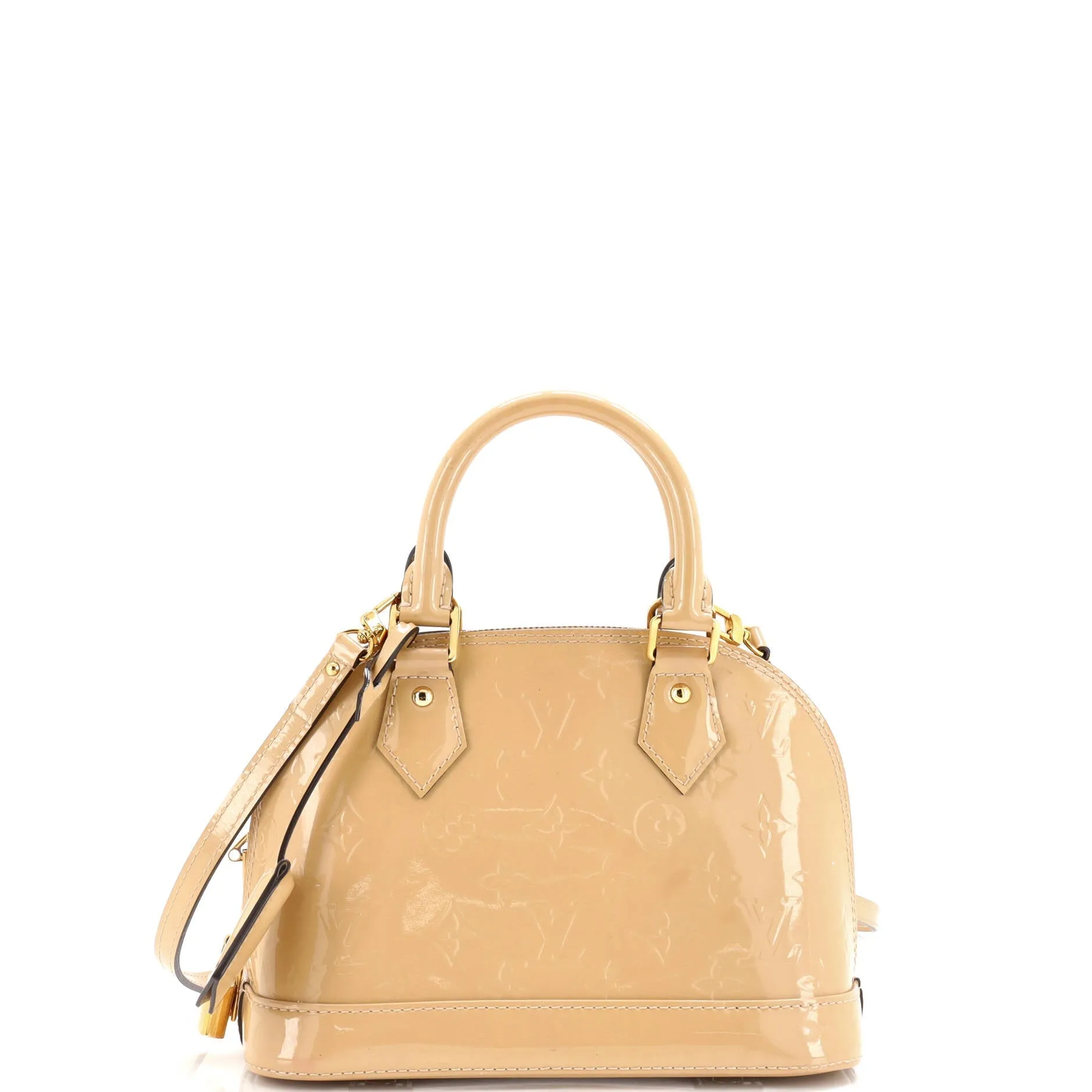 Alma Handbag Monogram Vernis BB