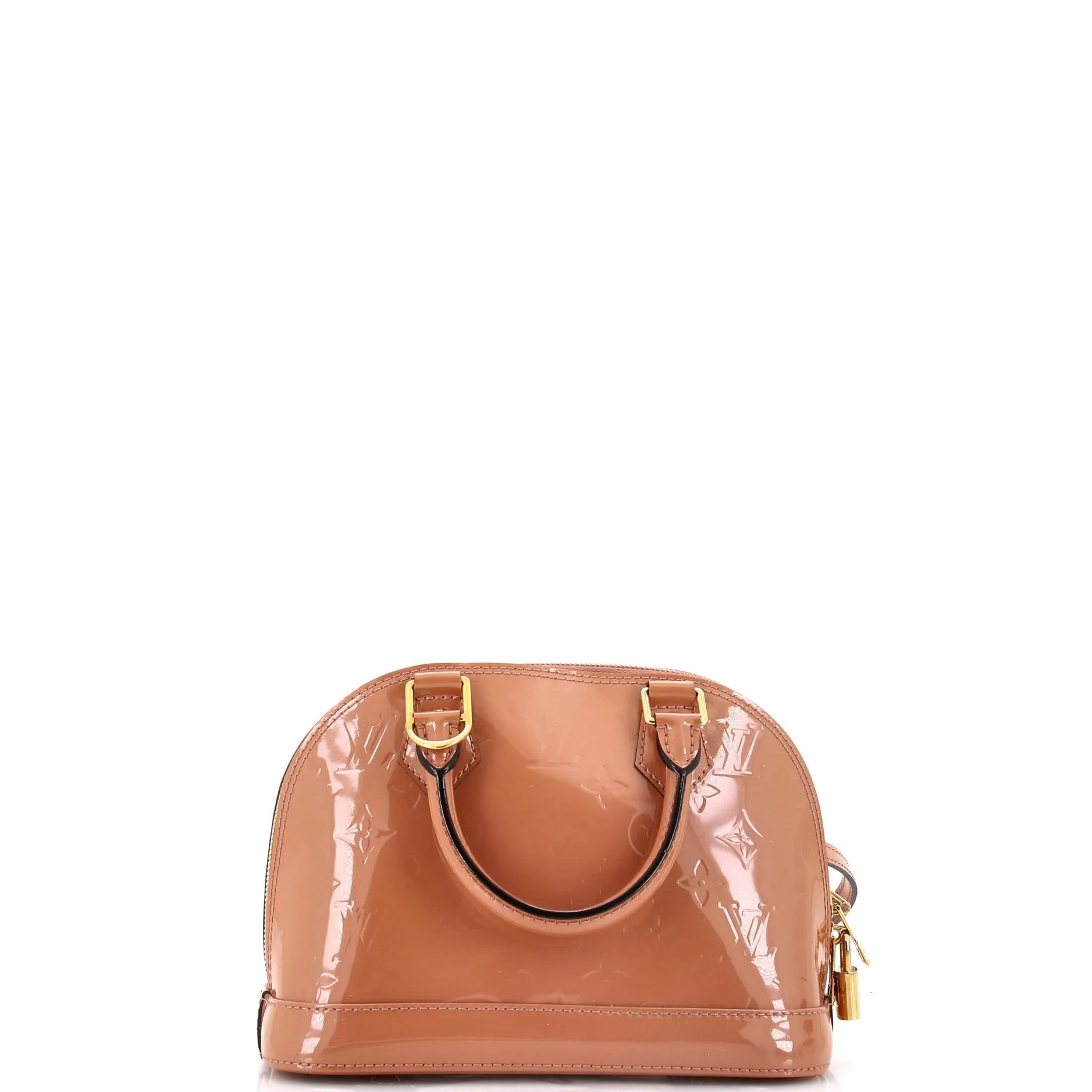 Alma Handbag Monogram Vernis BB