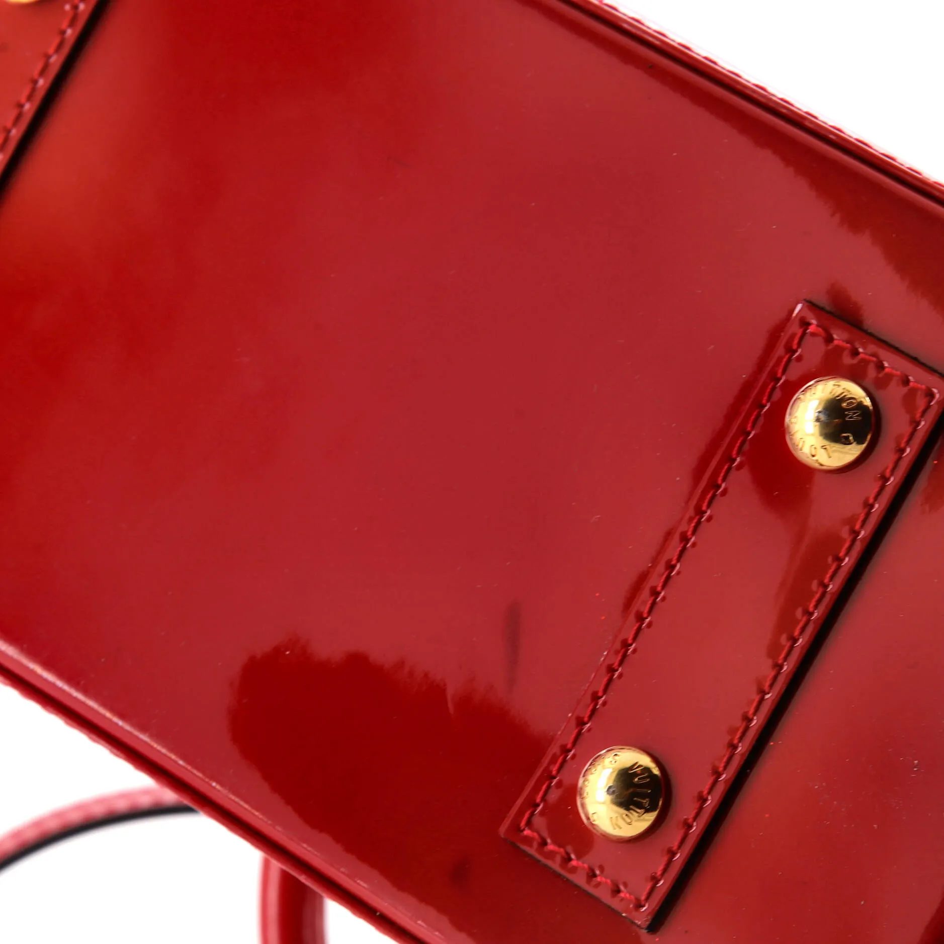 Alma Handbag Monogram Vernis BB