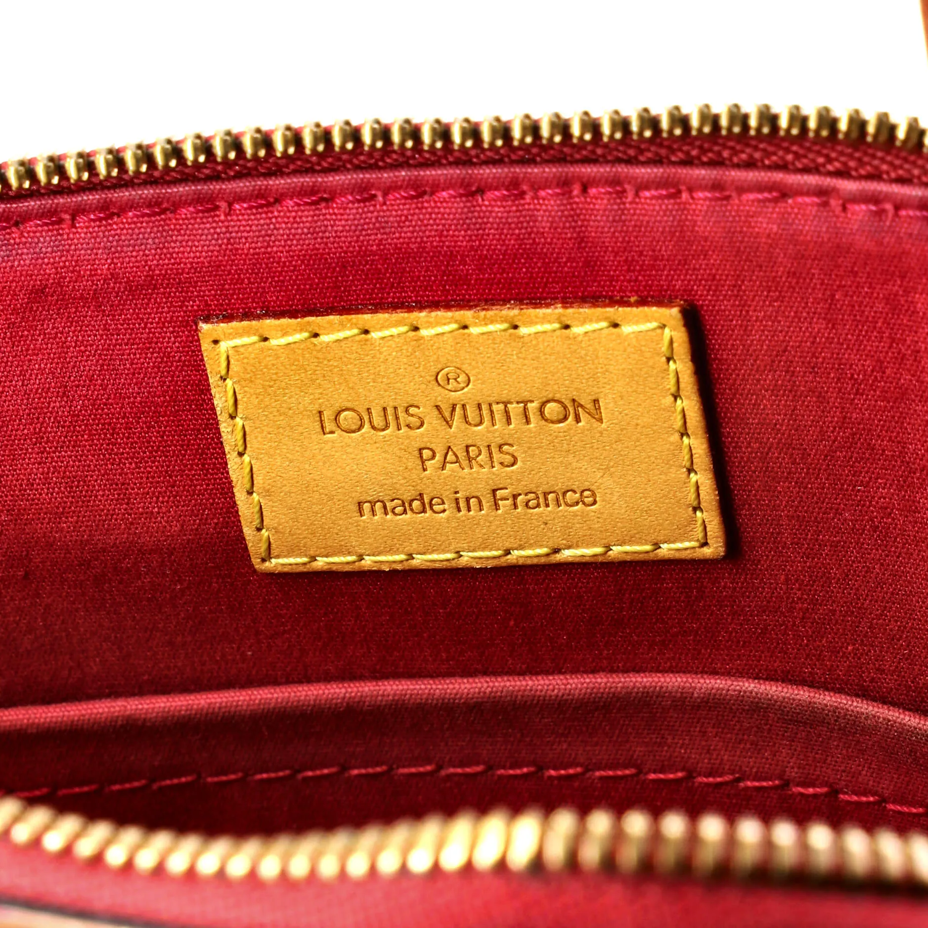 Alma Handbag Monogram Vernis BB