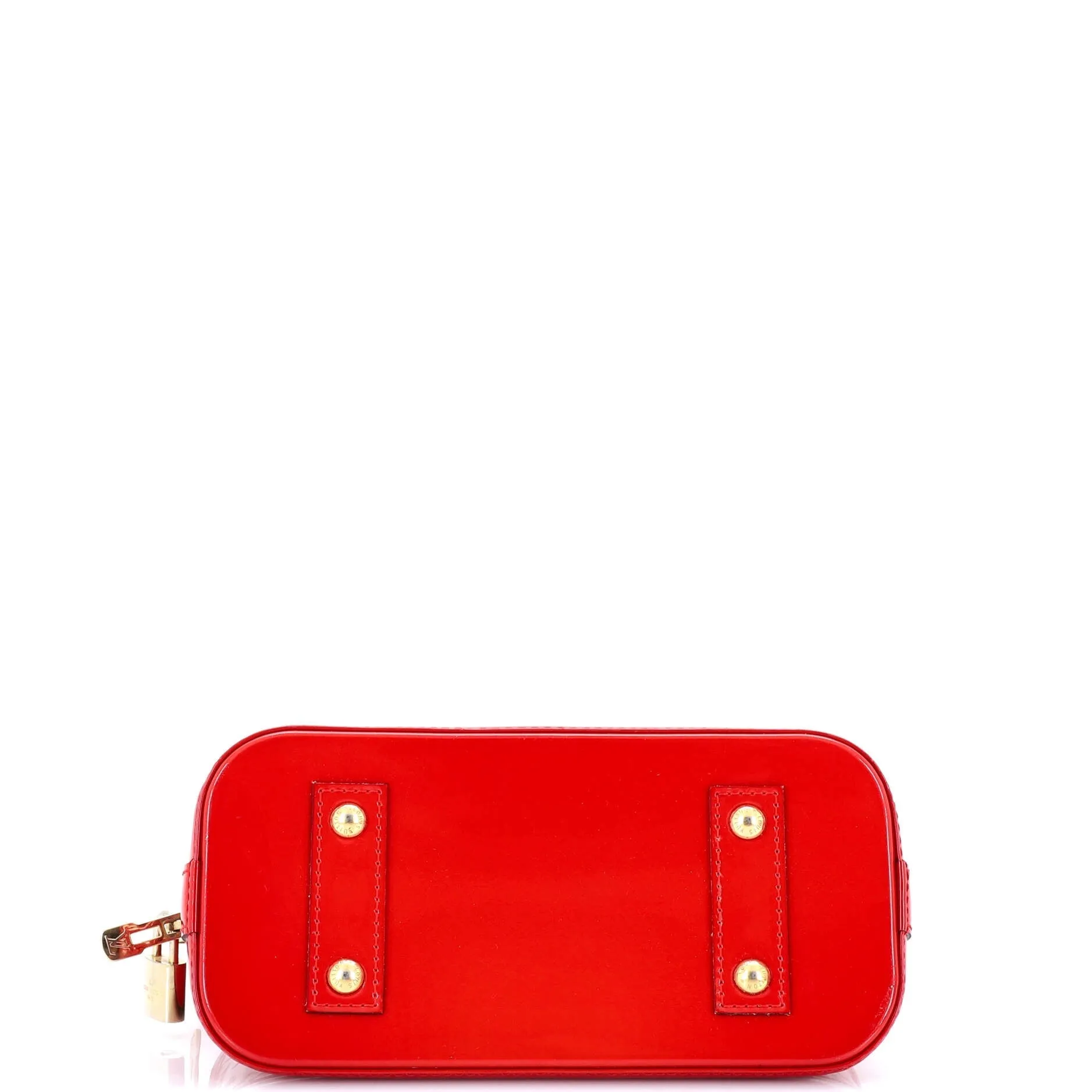 Alma Handbag Monogram Vernis BB