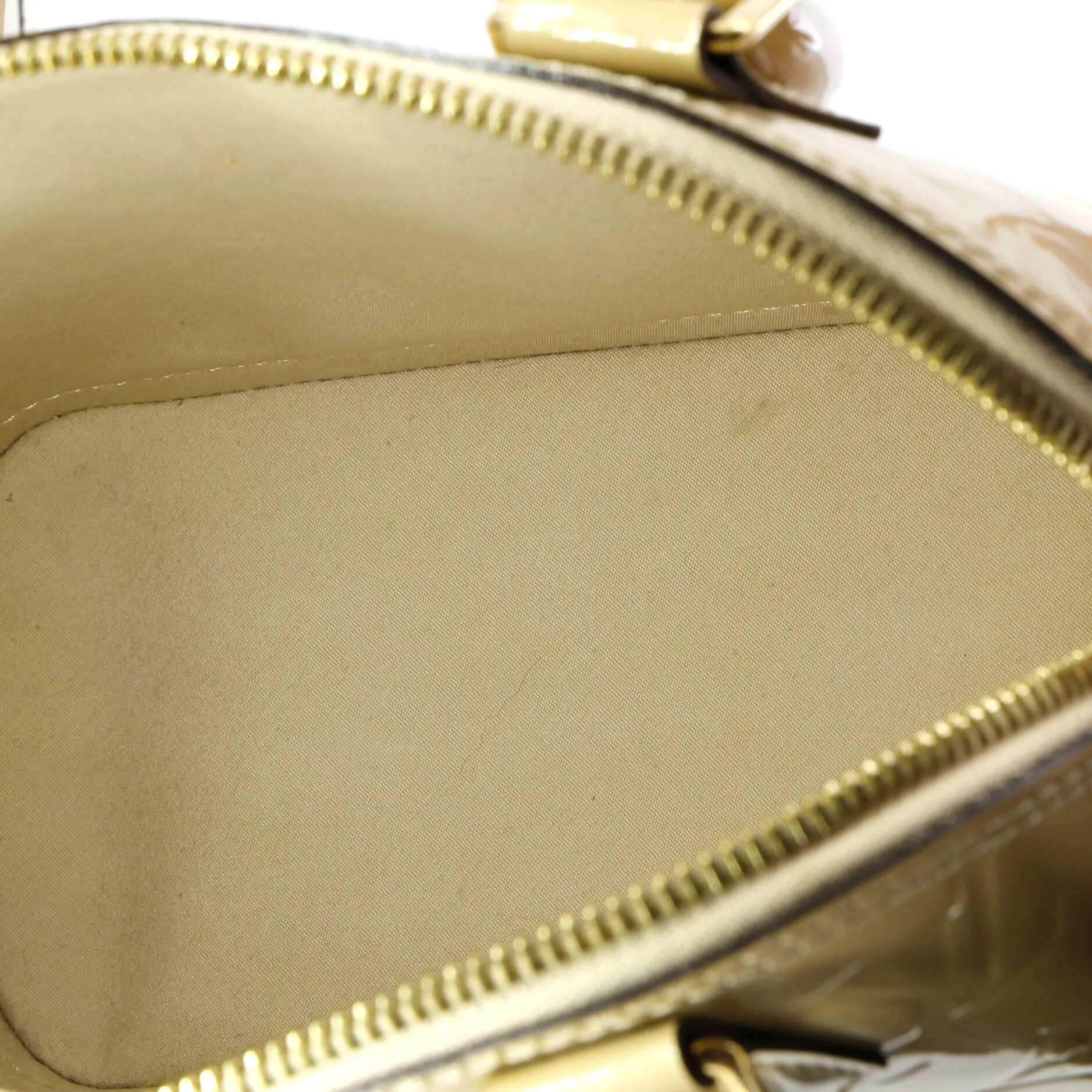 Alma Handbag Monogram Vernis BB