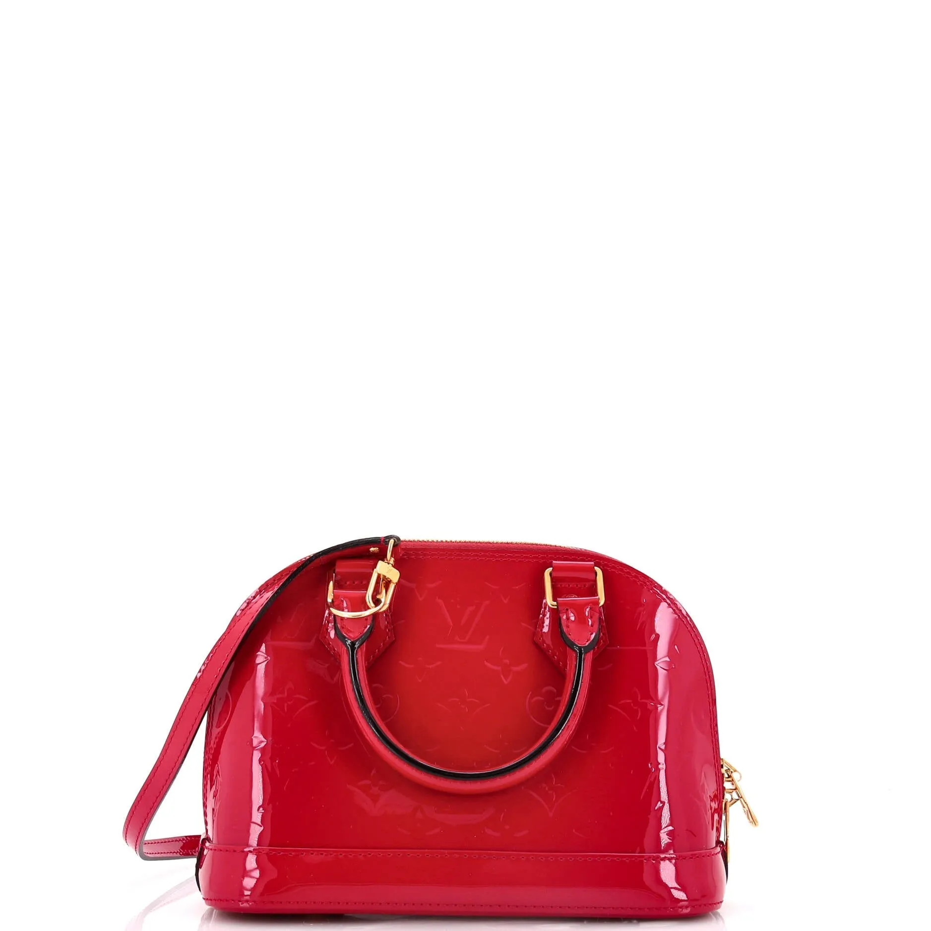 Alma Handbag Monogram Vernis BB