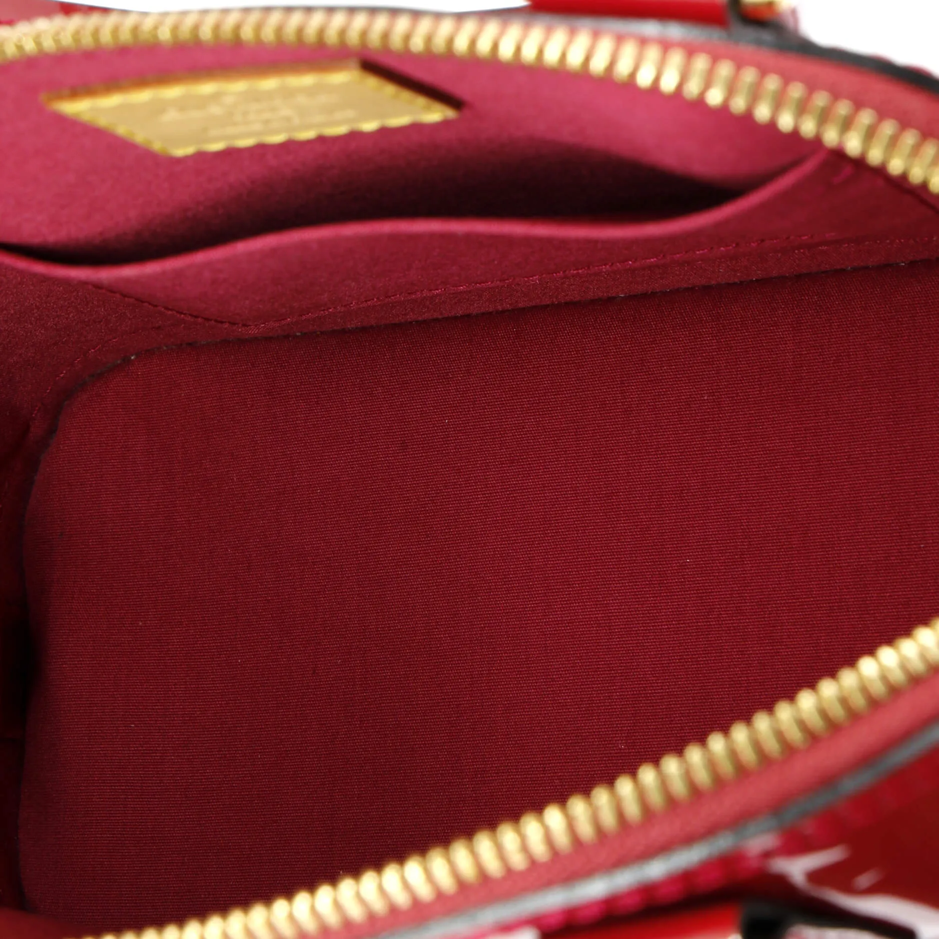 Alma Handbag Monogram Vernis BB