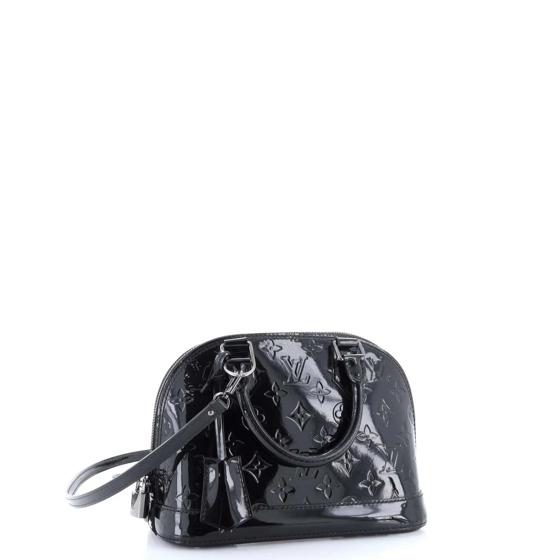 Alma Handbag Monogram Vernis BB