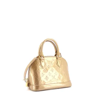 Alma Handbag Monogram Vernis BB