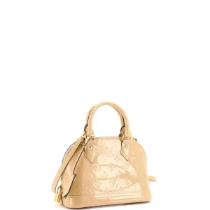 Alma Handbag Monogram Vernis BB