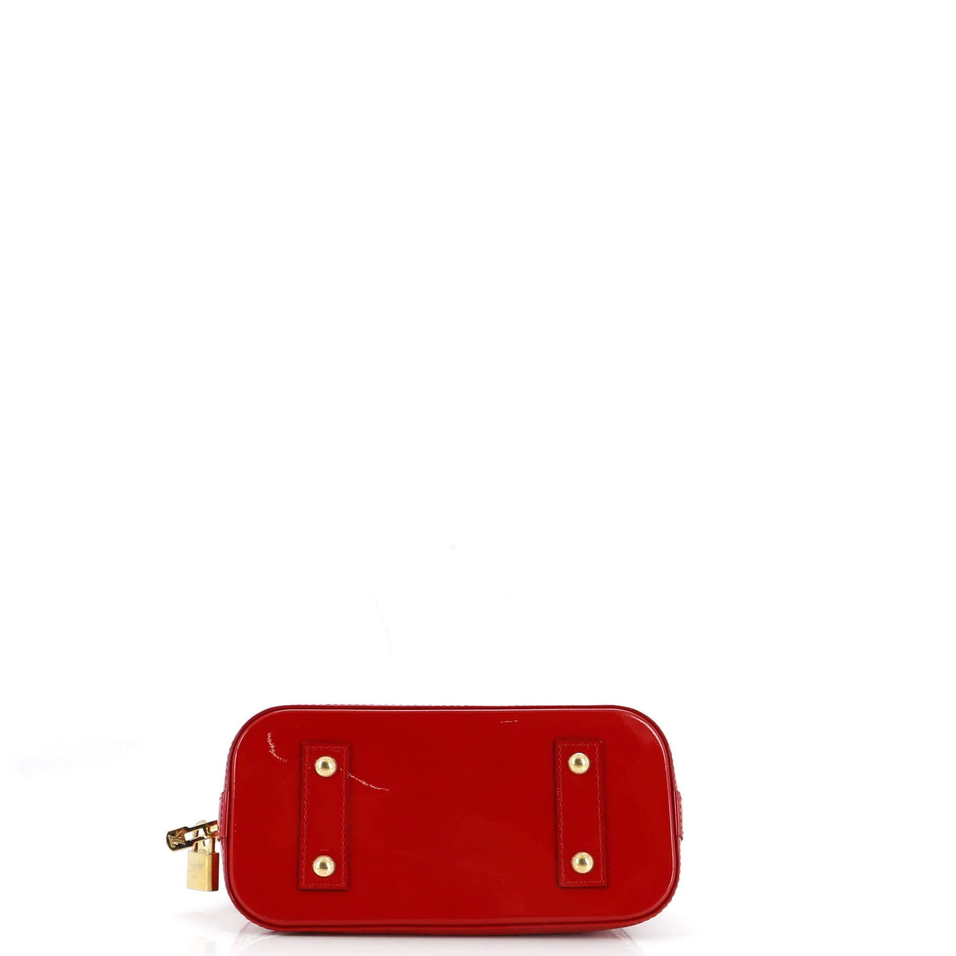 Alma Handbag Monogram Vernis BB