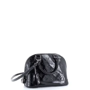 Alma Handbag Monogram Vernis BB