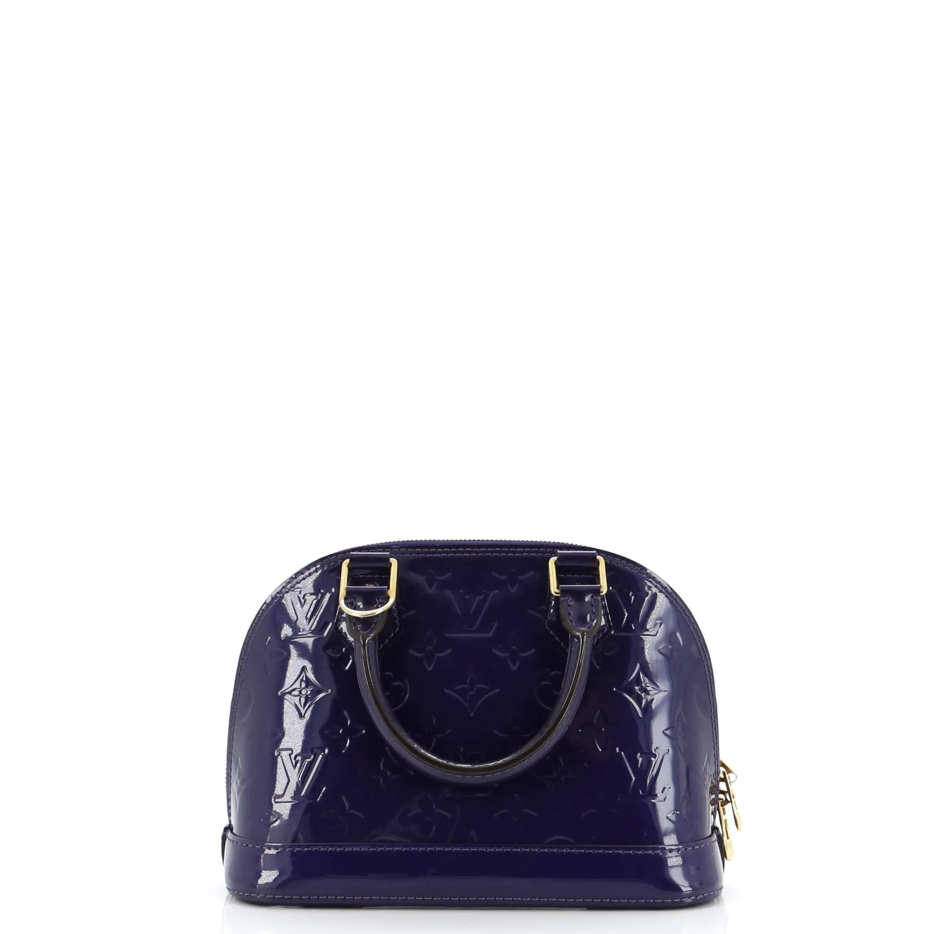 Alma Handbag Monogram Vernis BB