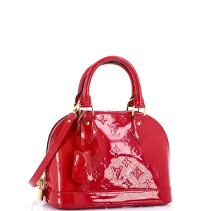 Alma Handbag Monogram Vernis BB
