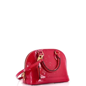 Alma Handbag Monogram Vernis BB