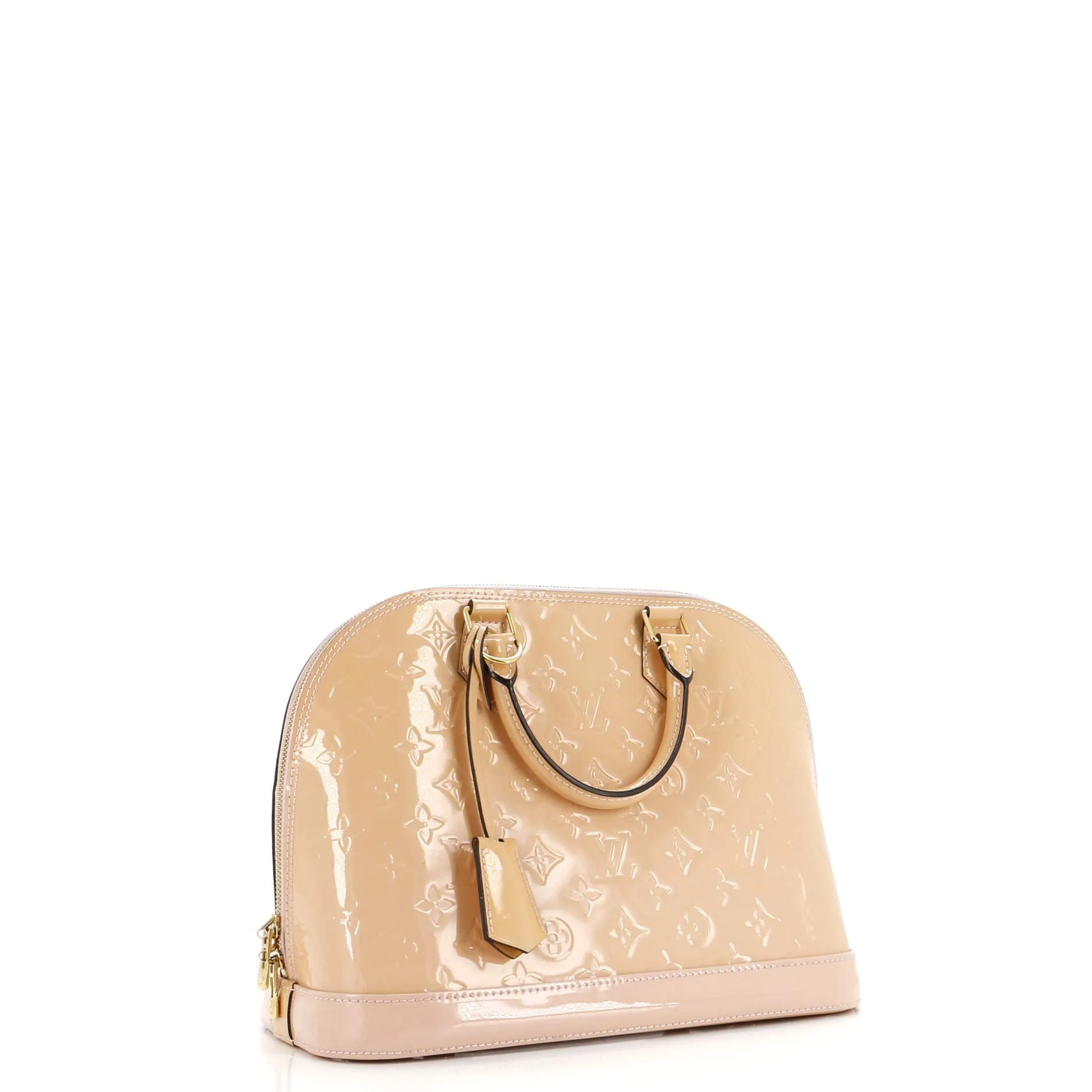 Alma Handbag Monogram Vernis BB