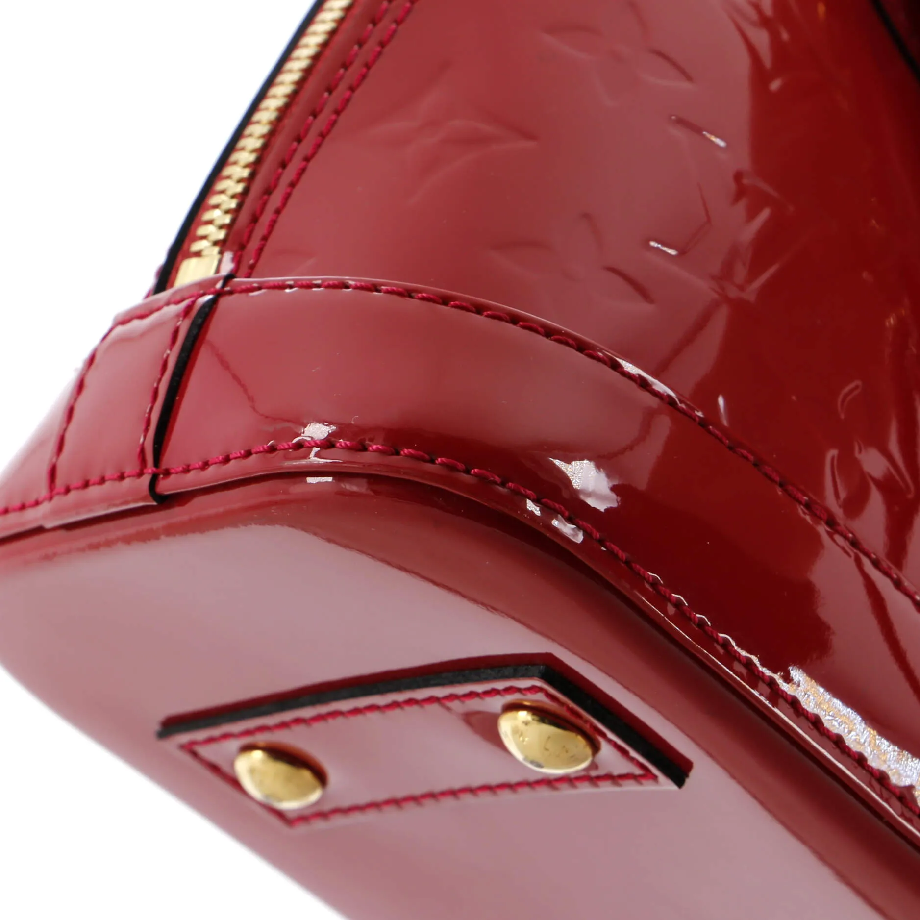 Alma Handbag Monogram Vernis BB