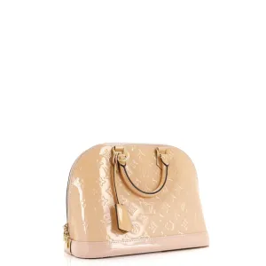 Alma Handbag Monogram Vernis BB