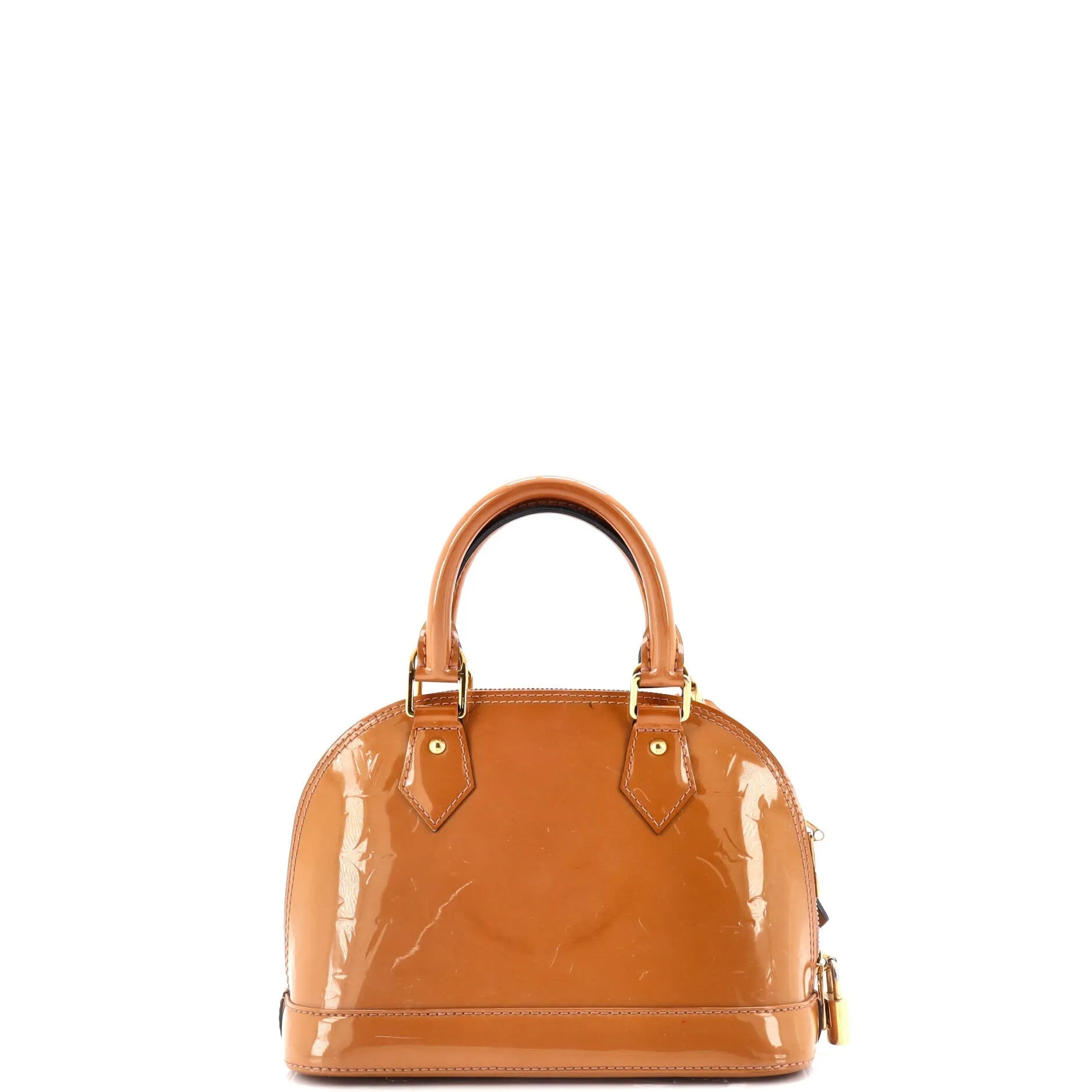 Alma Handbag Monogram Vernis BB