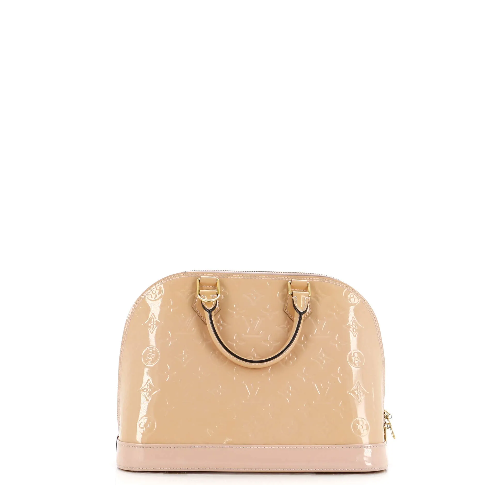 Alma Handbag Monogram Vernis BB