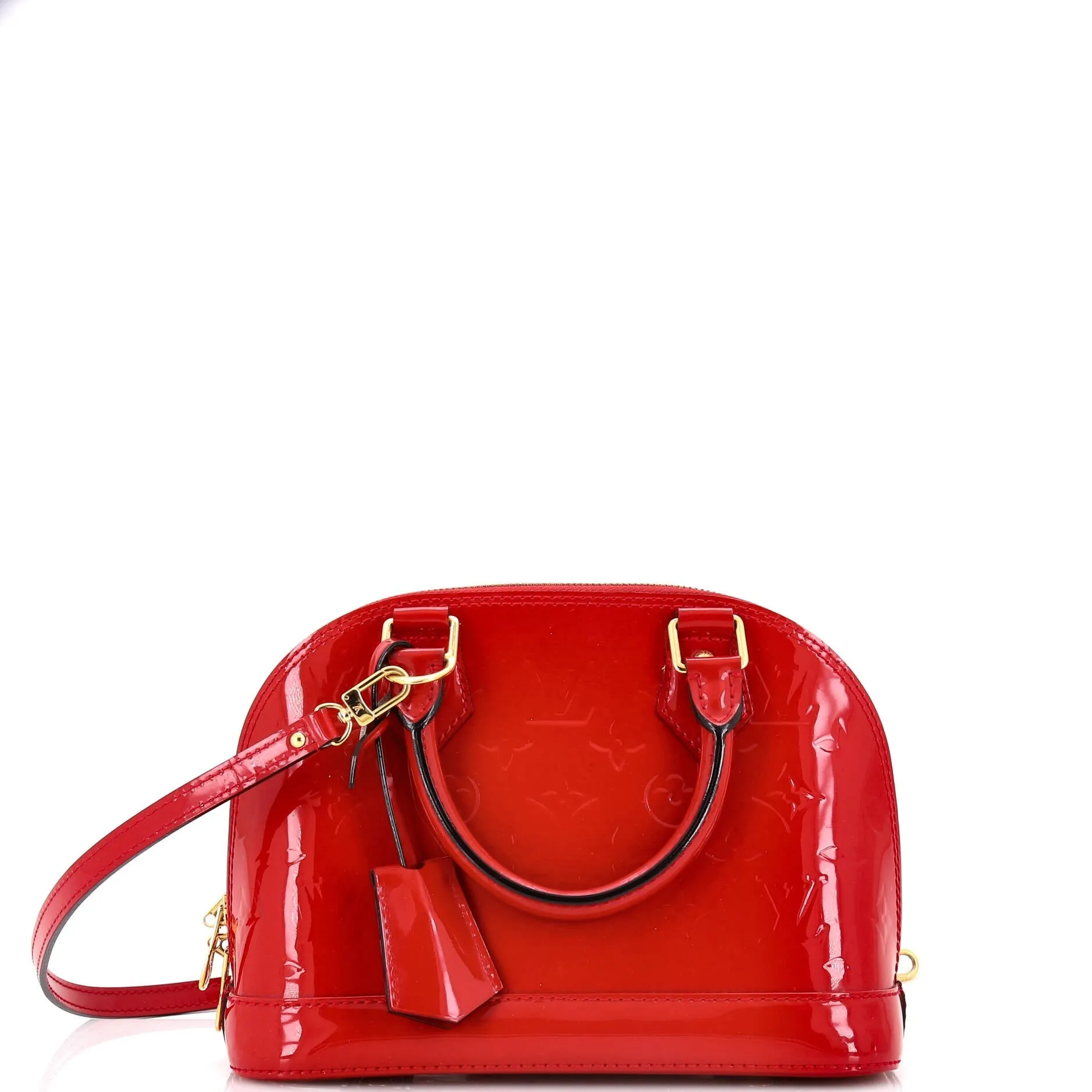 Alma Handbag Monogram Vernis BB
