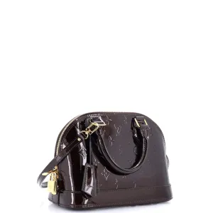 Alma Handbag Monogram Vernis BB