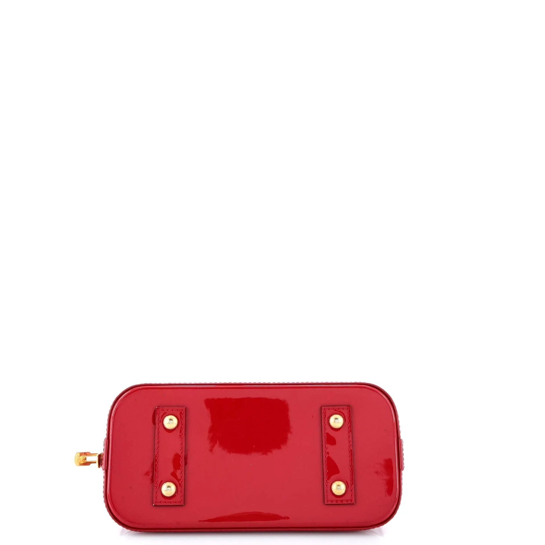 Alma Handbag Monogram Vernis BB