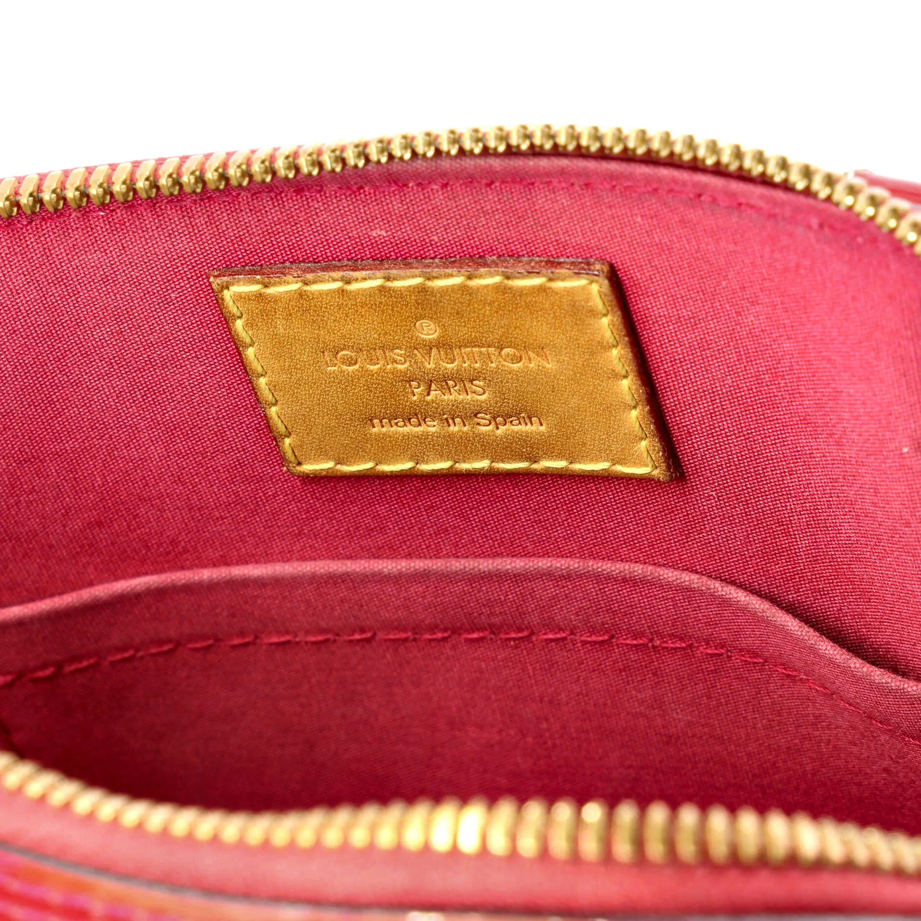 Alma Handbag Monogram Vernis BB