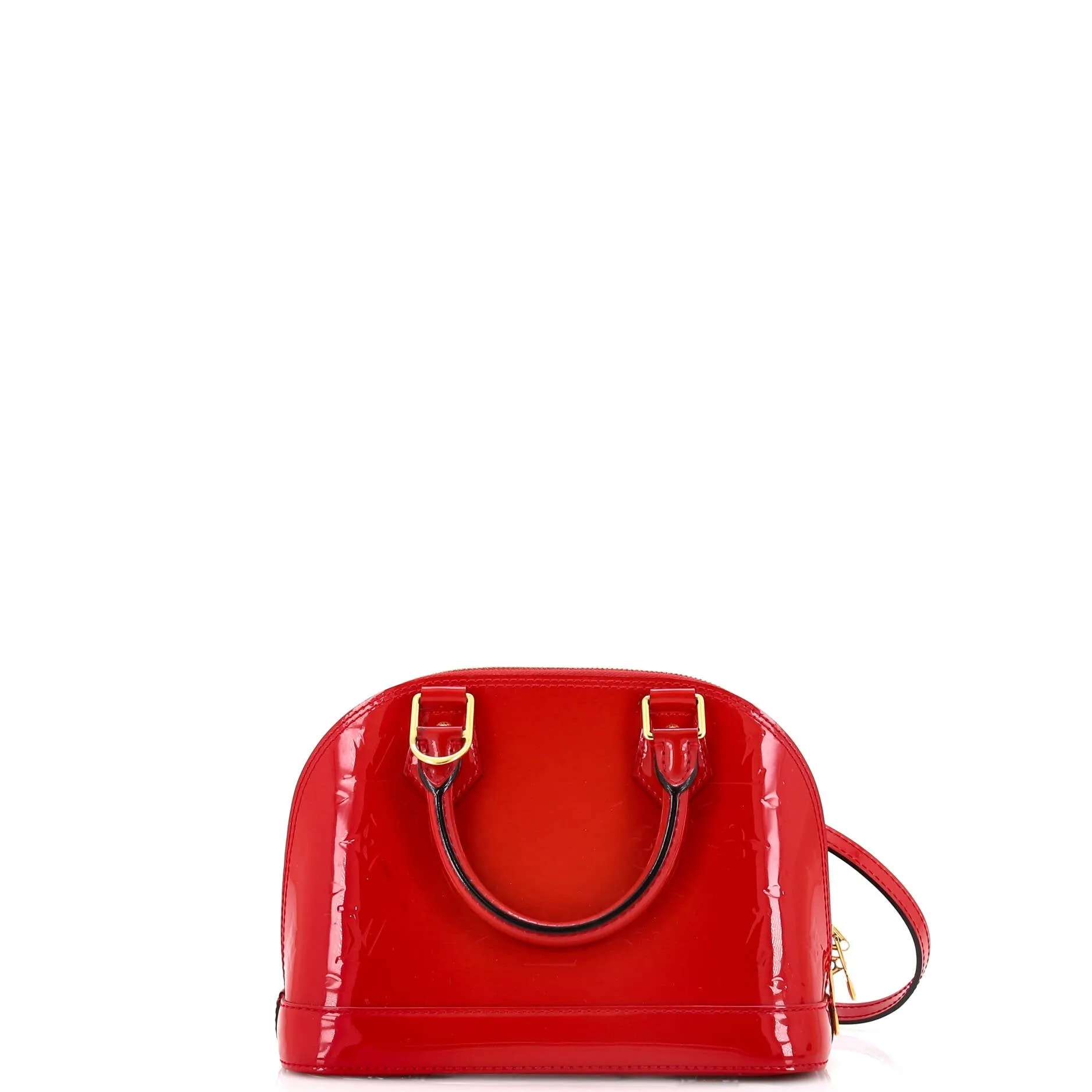 Alma Handbag Monogram Vernis BB