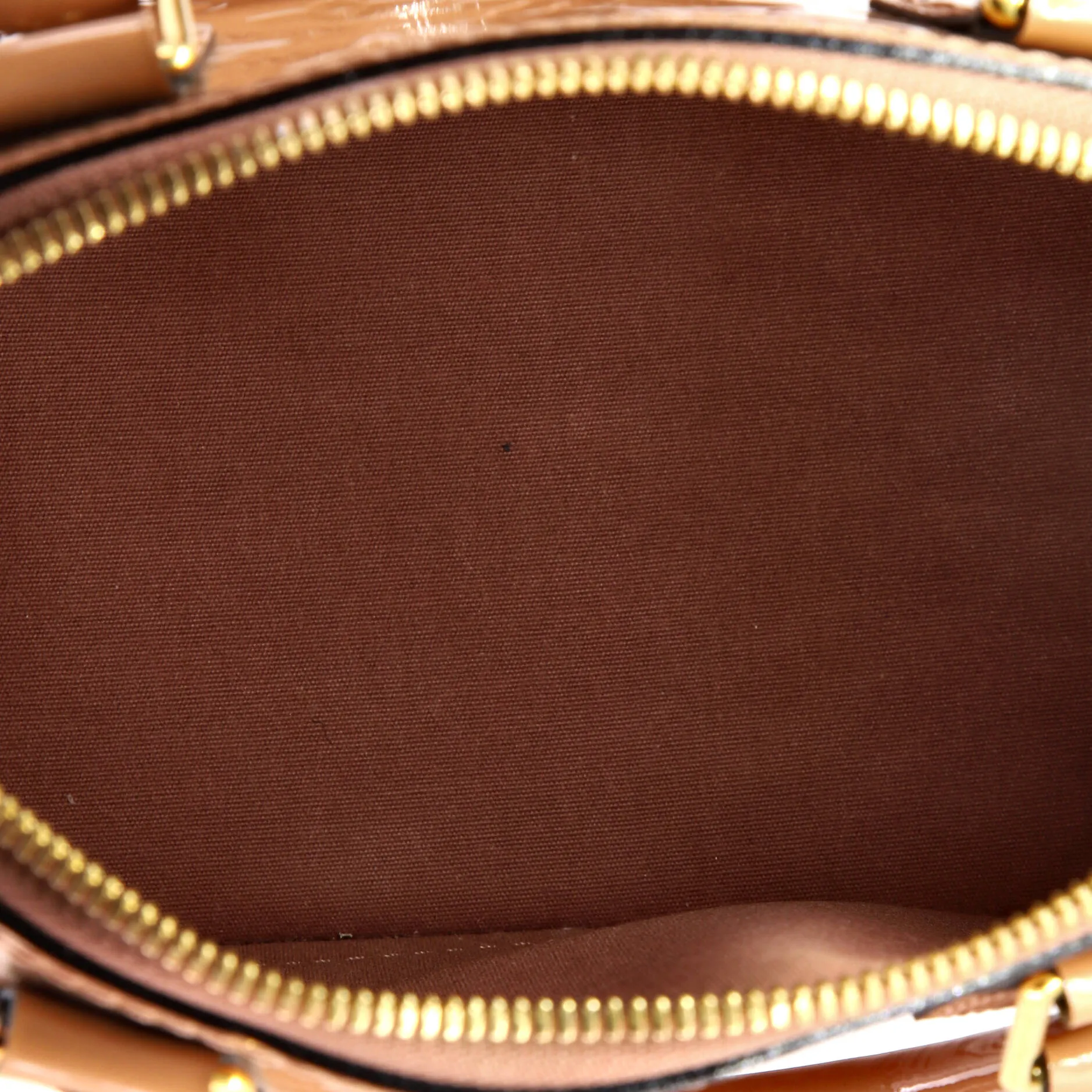 Alma Handbag Monogram Vernis BB