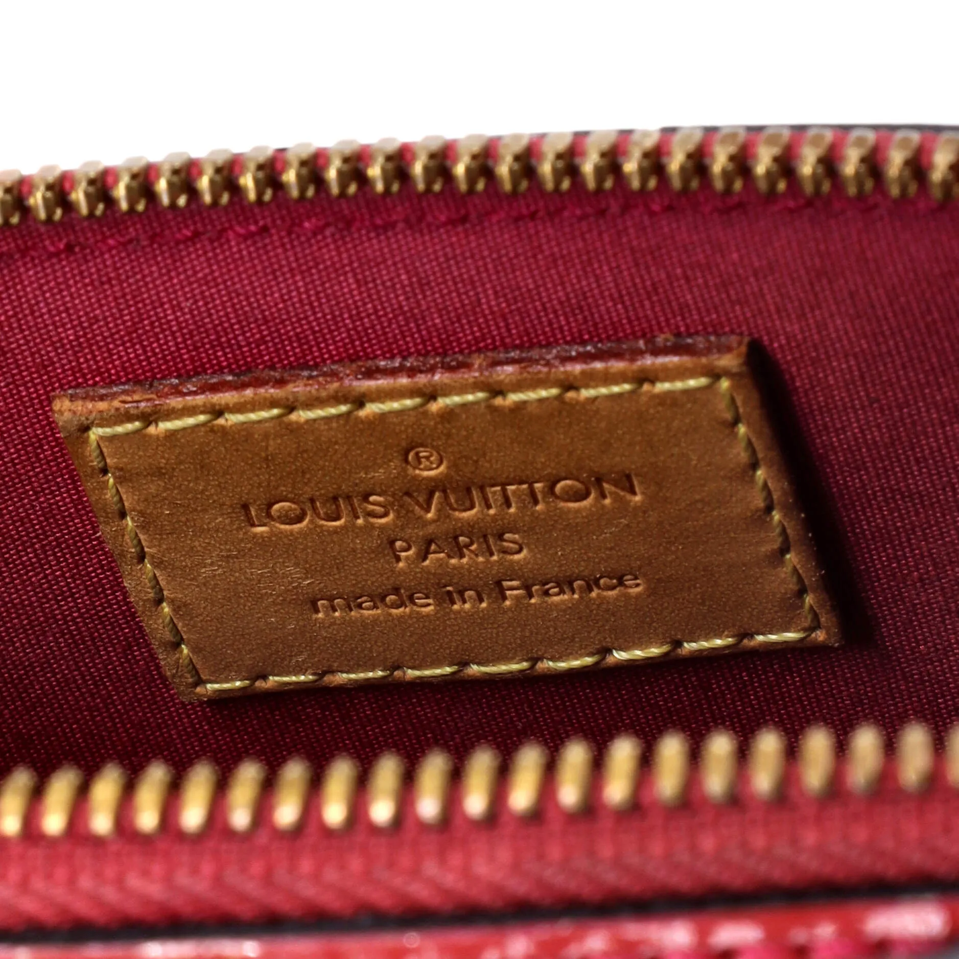 Alma Handbag Monogram Vernis BB