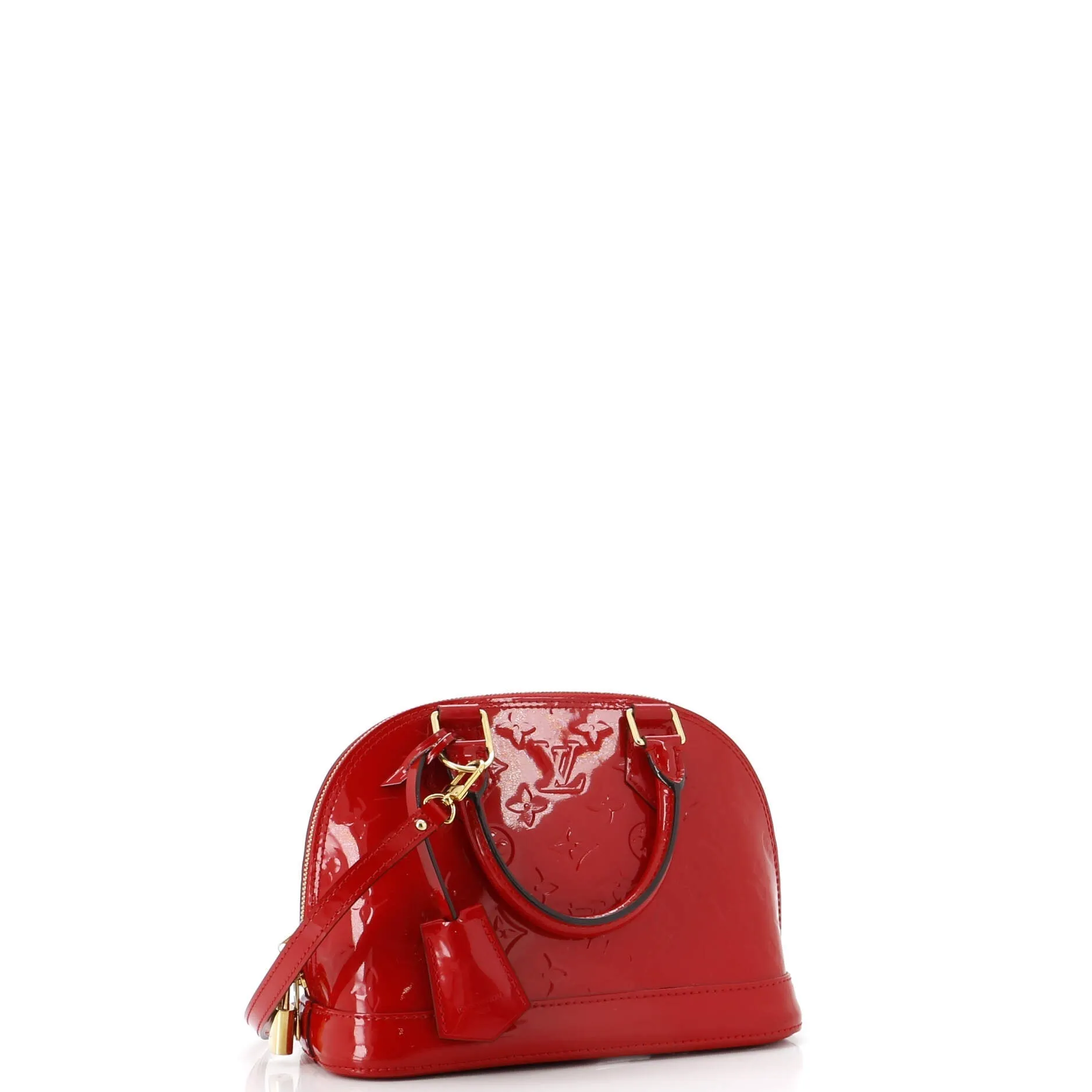 Alma Handbag Monogram Vernis BB