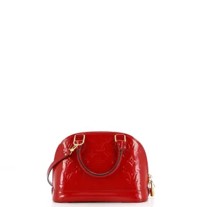 Alma Handbag Monogram Vernis BB