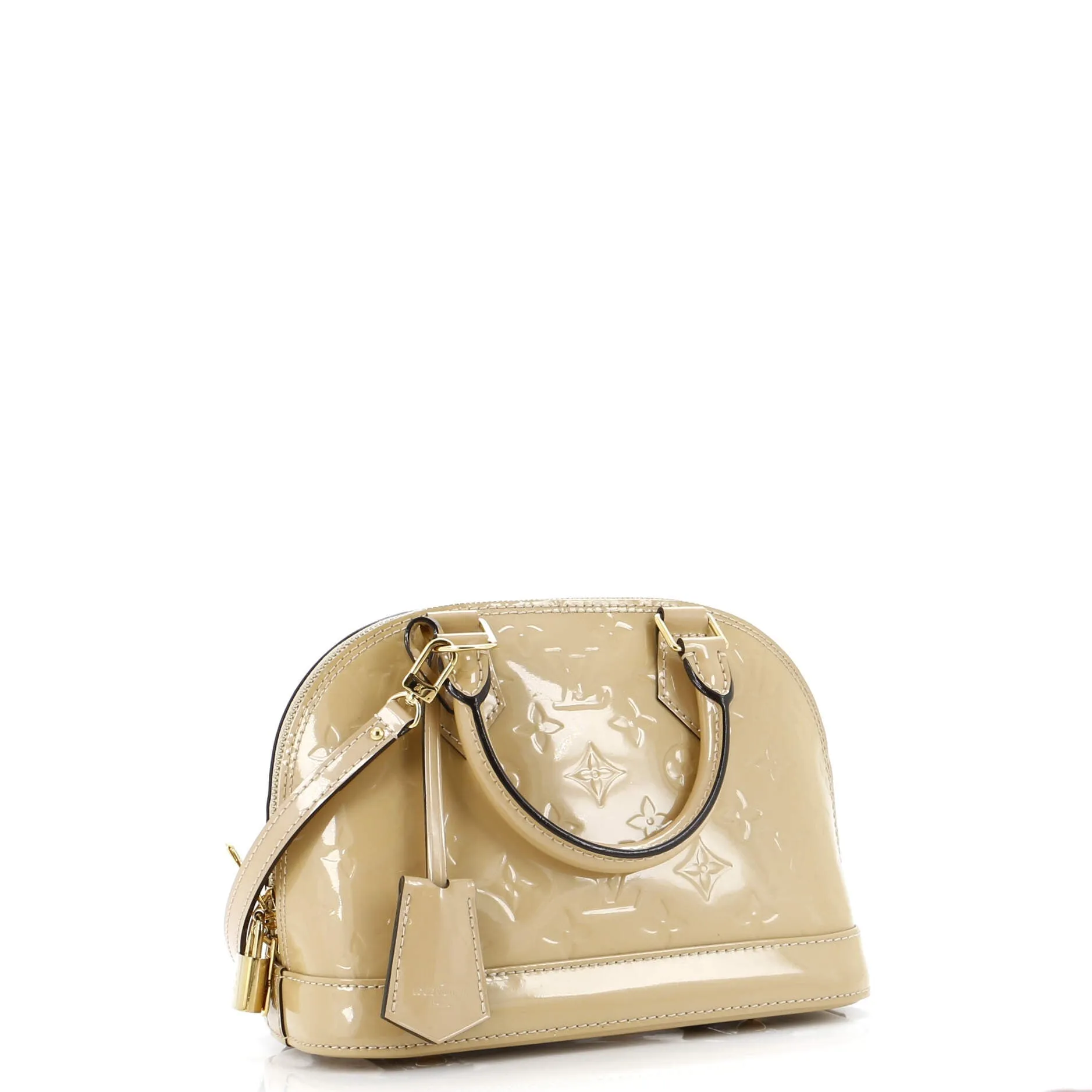 Alma Handbag Monogram Vernis BB