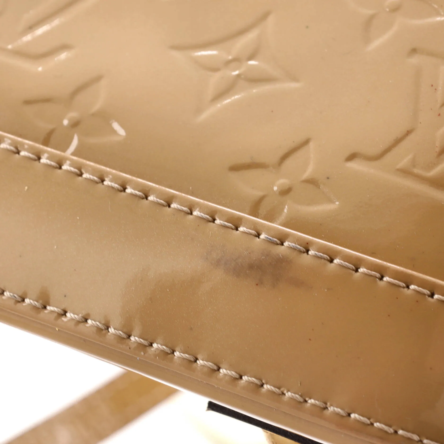 Alma Handbag Monogram Vernis BB