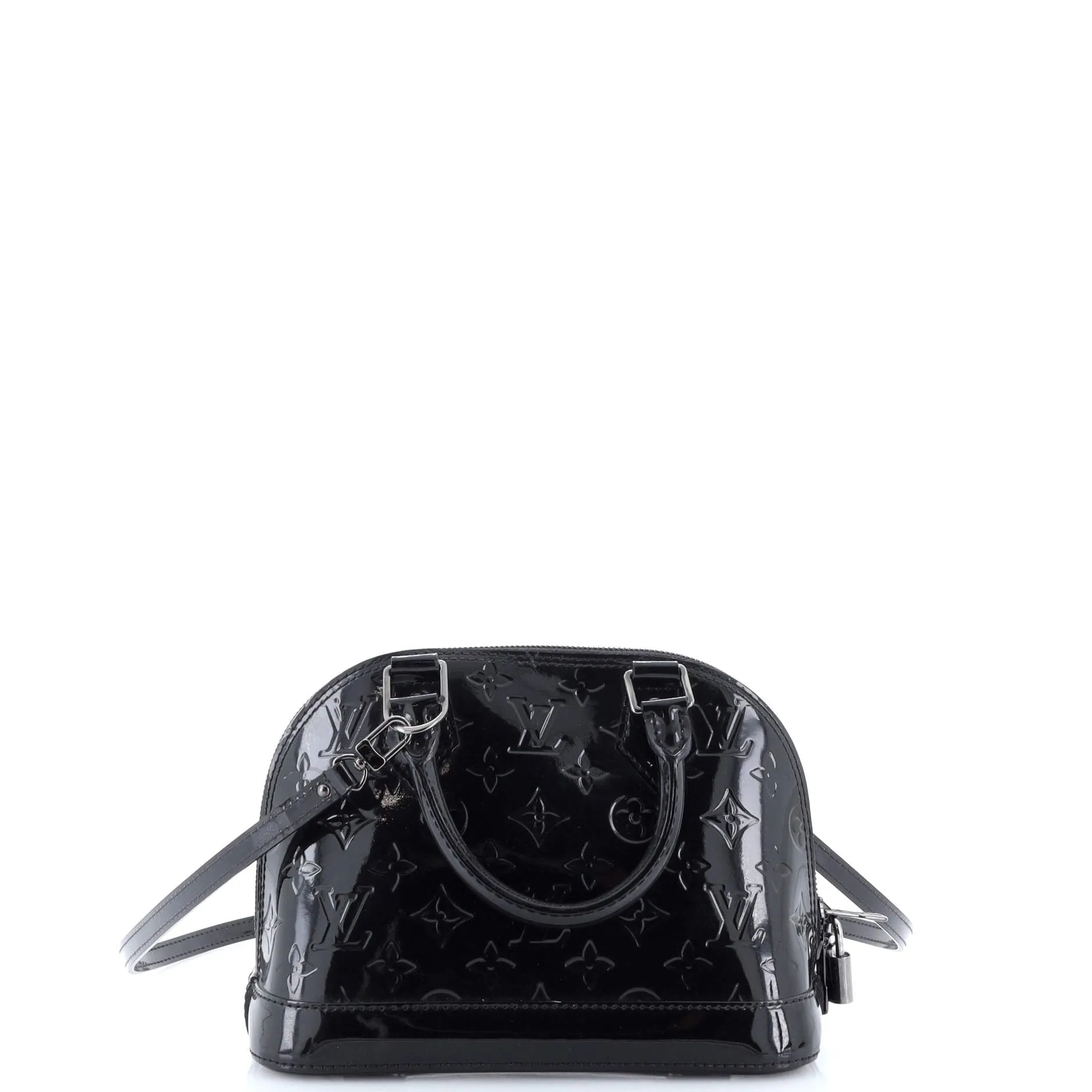 Alma Handbag Monogram Vernis BB